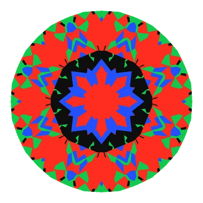 Light Return map of the BL-Miliano Cut in moissanite, a computed render.
