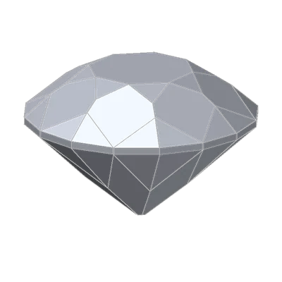 Old European Cut, 3D model