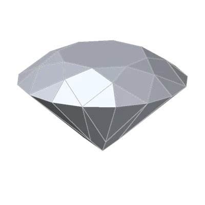 T57 Round Brilliant Cut, 3D model