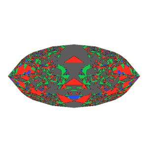 Dg-bowtie in diamond tilted 10 degrees: Light Return map, 44% of the face leaking